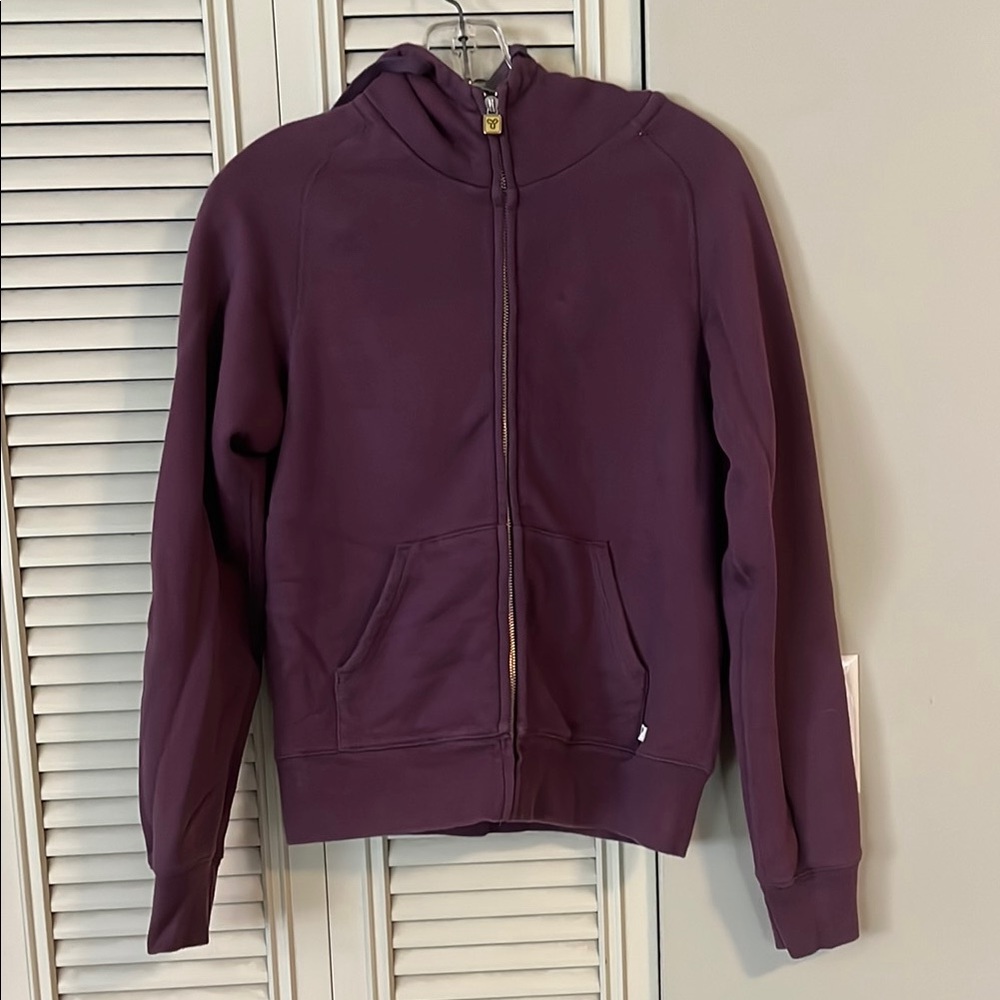 Aritzia Plum Purple Full-Zip Hoodie